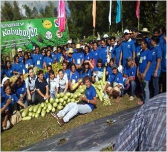 Farmers attended Season Long Training for the Production if HVC, “Kabalikat sa Kabuhayan” Program sponsored by SM Foundation at Sariri, Badiangan last August 7 to October 20, 2015