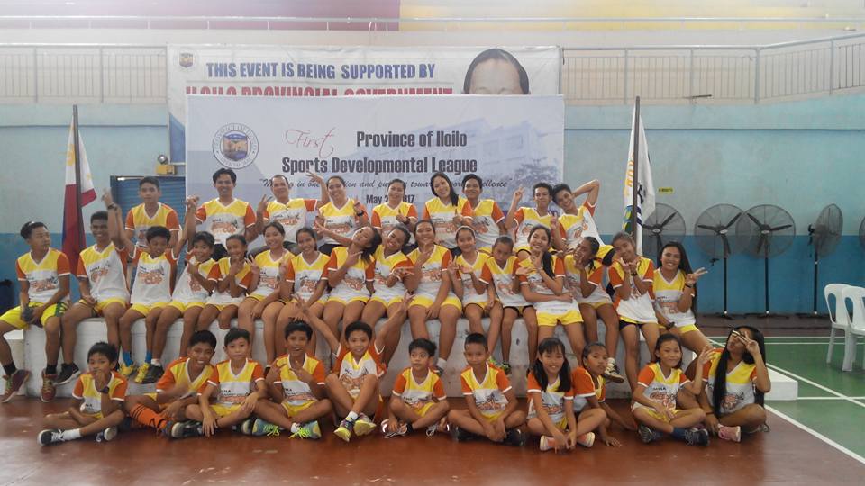 Team mina Badminton Over-All Champion in the First Province of Iloilo Sports Development League