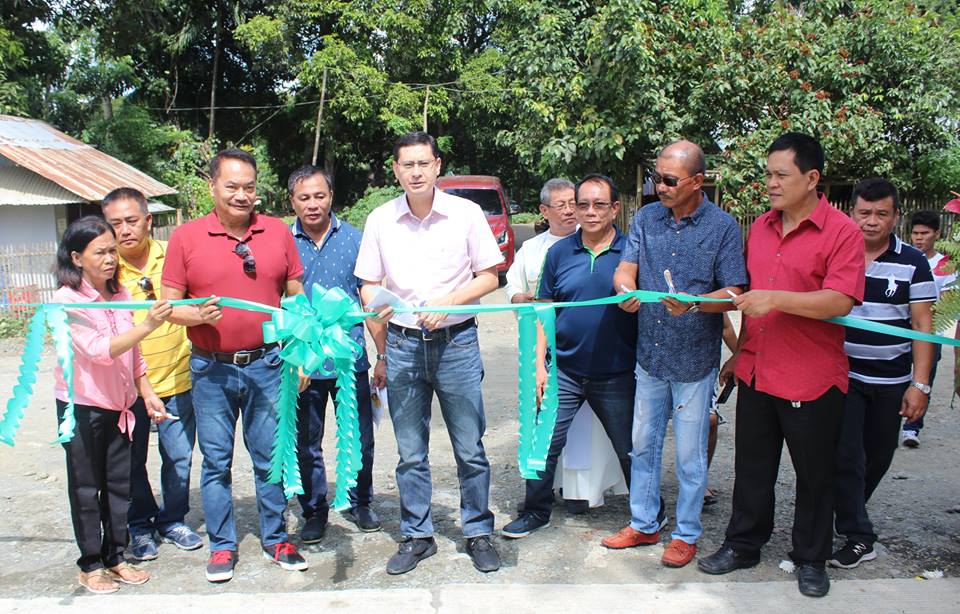 Blessing  and Inauguration of Newly Concreted Amiroy-Badiangan Road, September 27, 2017