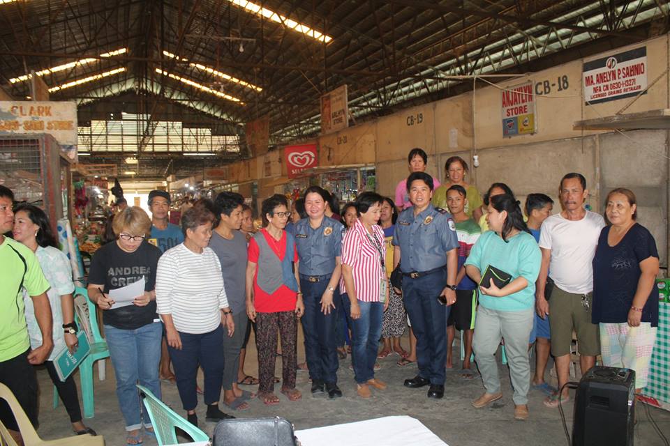 Mina PNP conducted dialogue about Crime Prevention to the market vendors of Mina Public Market