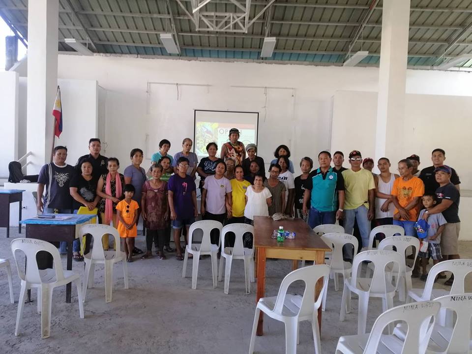 OPLAN LIGTAS NA PAMAYANAN| Mina Fire Station personnel headed by SFO2 John P Brillo conducted CFPP Workshop among the barangay officials of Brgy. Mina West, Mina, Iloilo dated 18 February 2019.