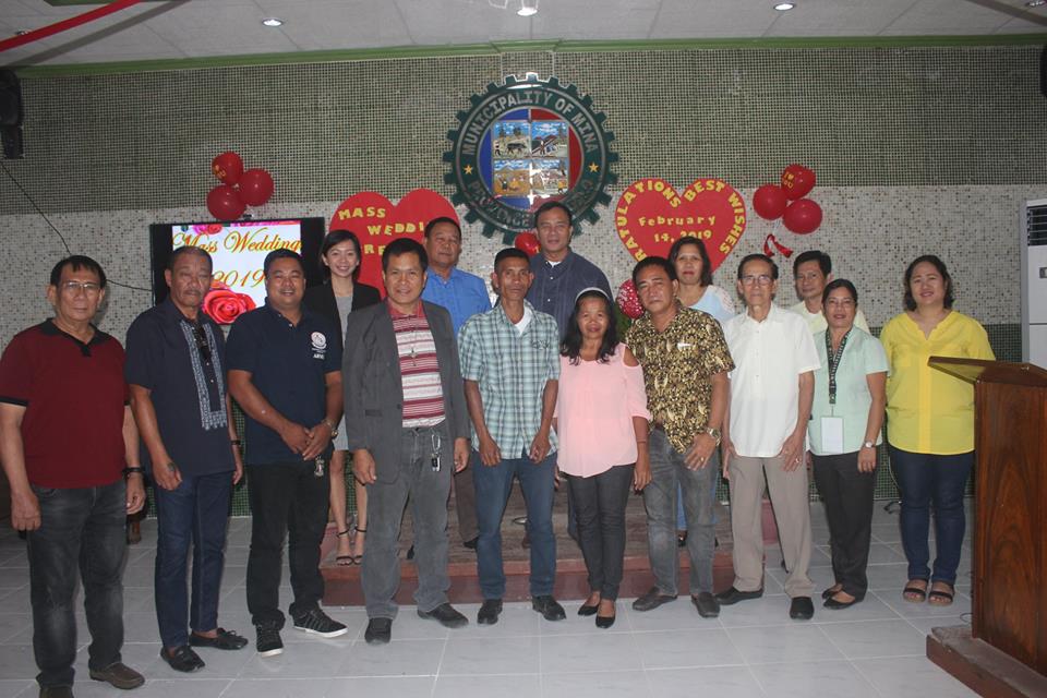 The Municipality of Mina Conducted a mass wedding ceremony on Valentines Day, February 14, 2019