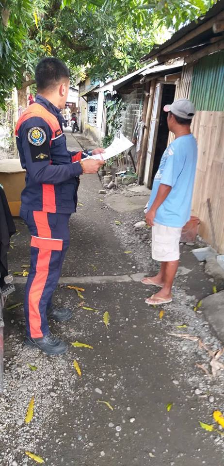 OPLAN LIGTAS NA PAMAYANAN| Mina Fire Station personnel conducted RISK-VULNERABILITY INSPECTION at Little Tondo, Brgy. Mina West, Mina, Iloilo dated 16 February 2019.