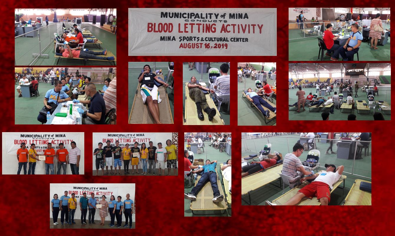 Municipality of Mina conducts Blood Letting Activity at Mina Sports & Cultural Center