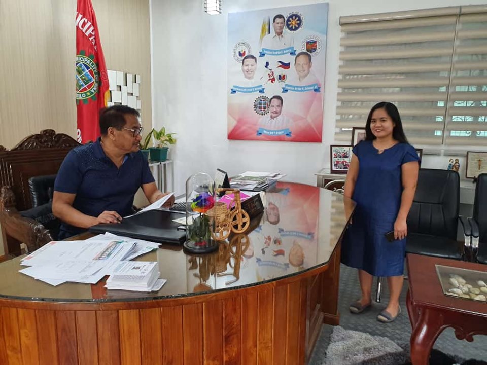 Courtesy call of oic-comelec officer Maria Cecilia Mirasol