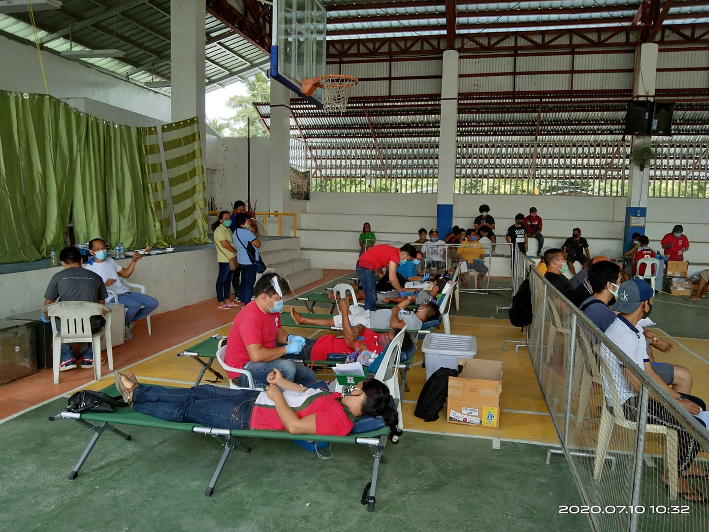 MUNICIPALITY OF MINA CONDUCTS MOBILE BLOOD DONATION